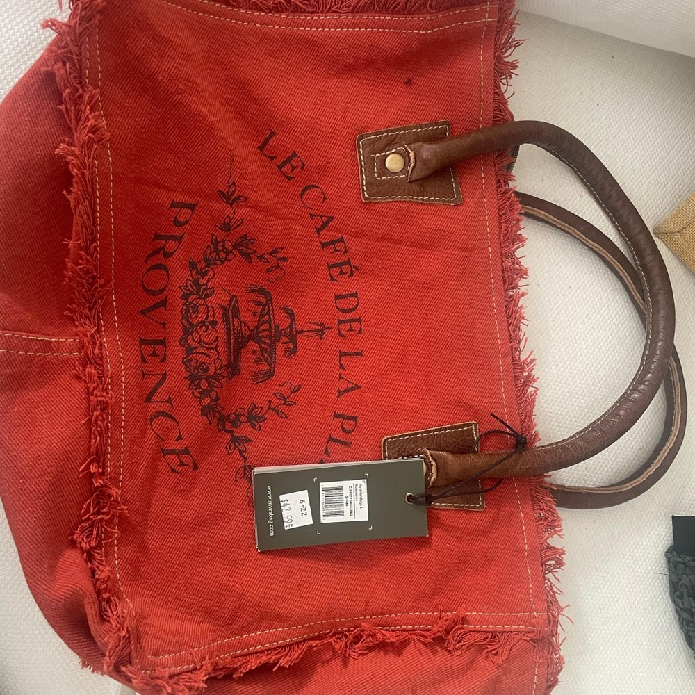 Red Tote Bag
